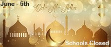 Eid al-Adha - Schools Closed